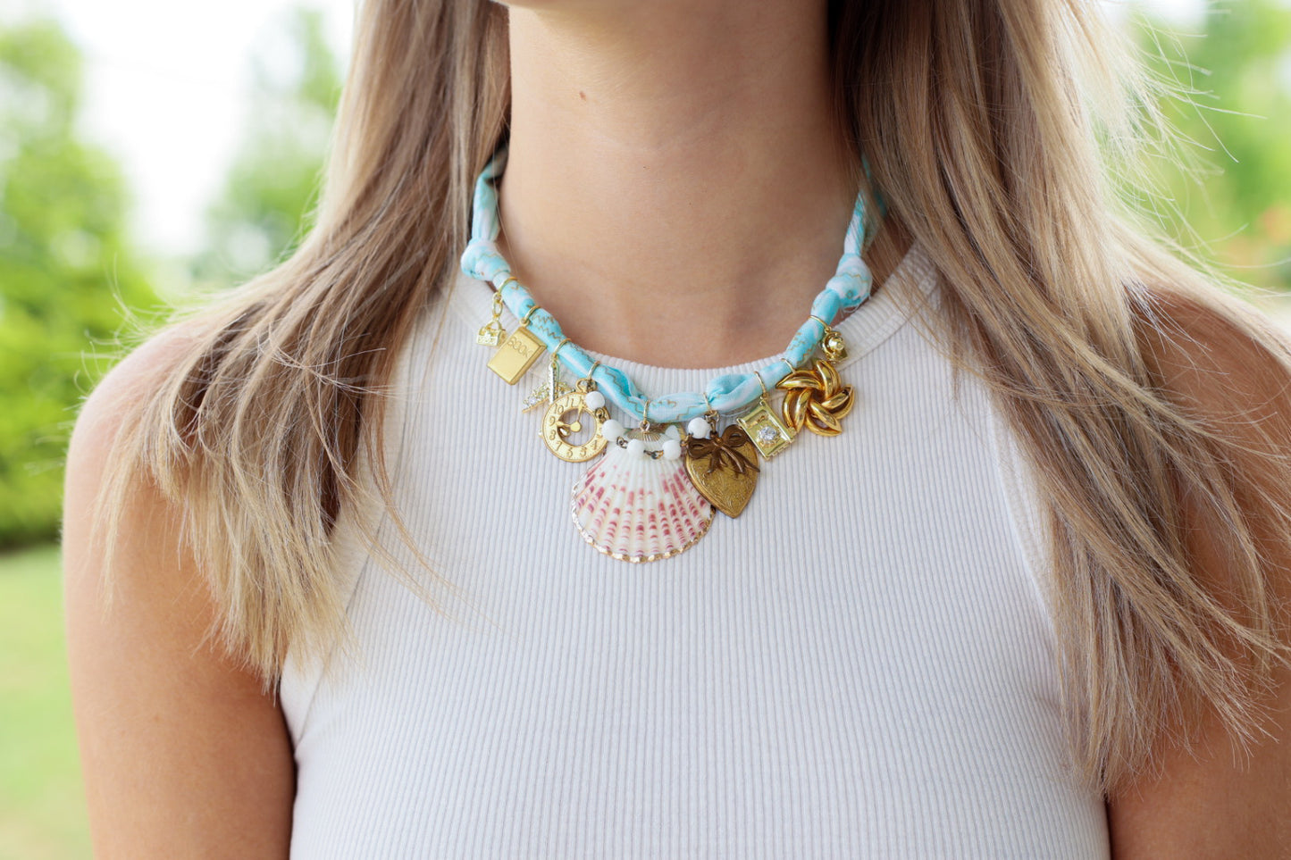 For the Love of Travel OOAK Necklace