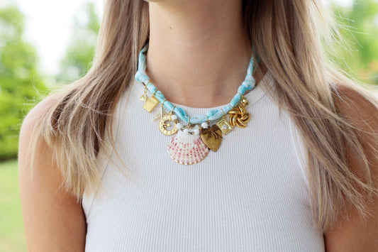 For the Love of Travel OOAK Necklace